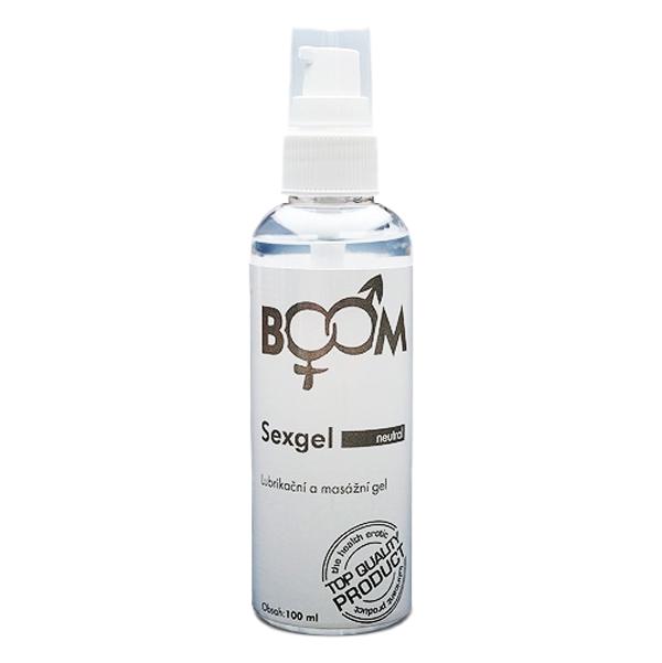 BOOM SexGel lubrikační gel 100 ml - neutral