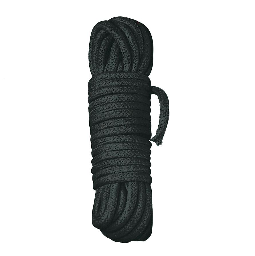 Shibari Bondage lano 3 m - černé