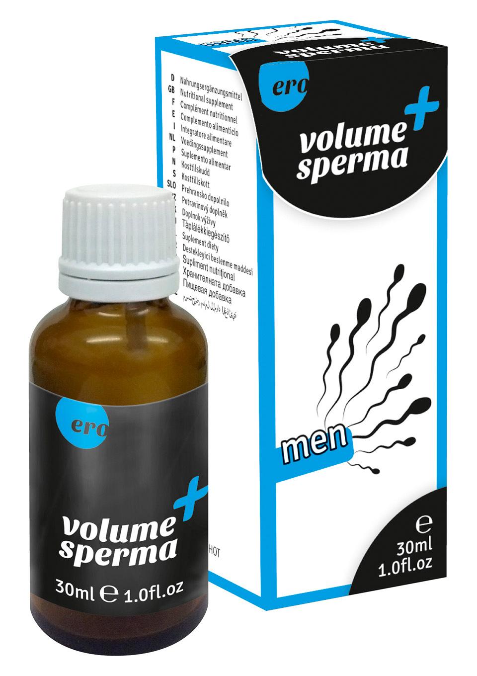 Hot Volume Sperma Kapky pro muže 30 ml - doplněk stravy
