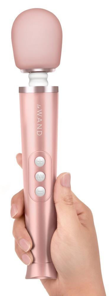 Le Wand Rechargeable Massager rose gold