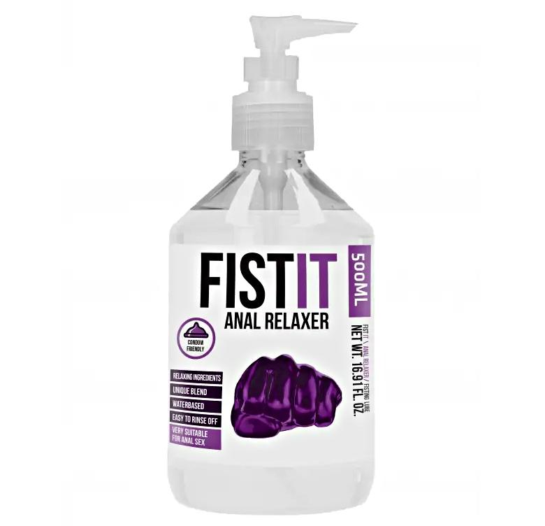 Fist-it Anal Relaxer anální lubrikační gel s pumpičkou 500 ml