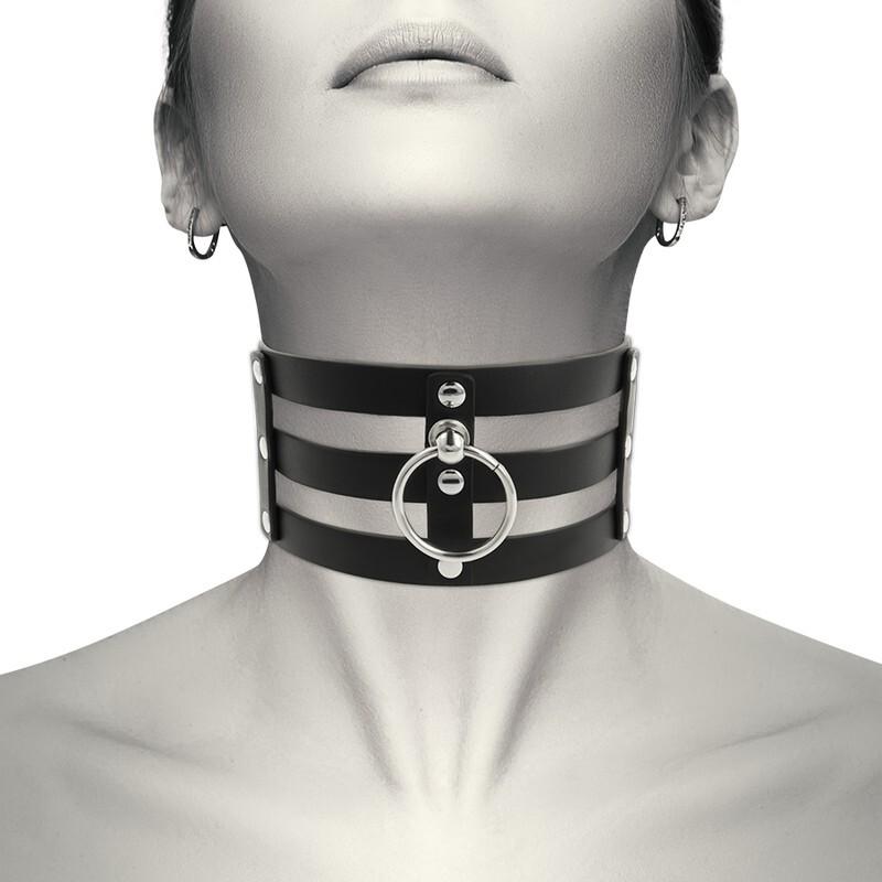 Coquette Hand Crafted Choker Fetish Ring