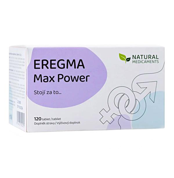 Eregma Max Power 100+20 tbl. zdarma - přírodní doplněk stravy pro zlepšení libido a sexuální pohody.