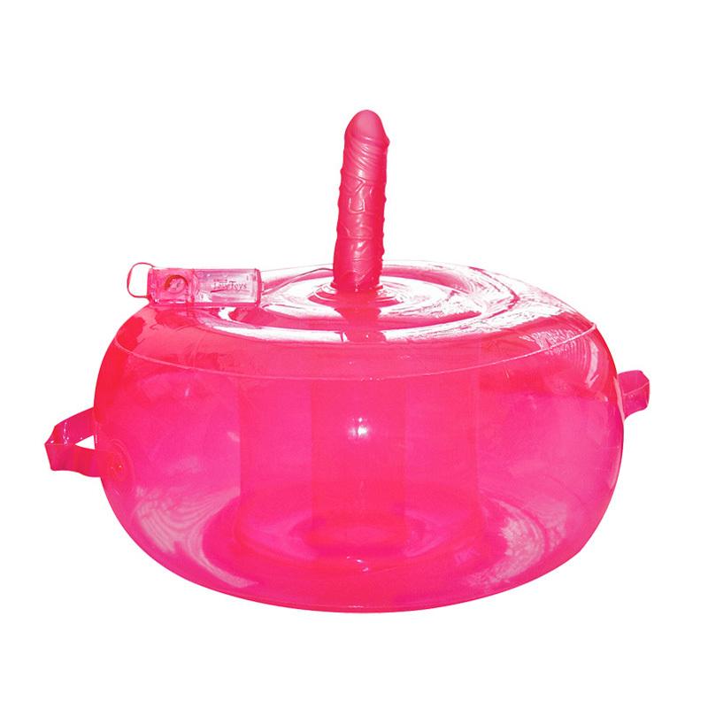 Silvia Saint Love Chair Rodeo Taburet s vibrátorem - růžový