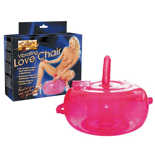 Silvia Saint Love Chair Rodeo Taburet s vibrátorem - růžový - Obrázek 2