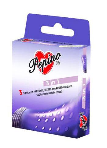Pepino kondomy 3v1 - 3 ks