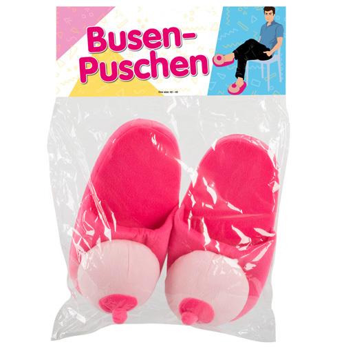 Poprsí Plyšové bačkory – růžové