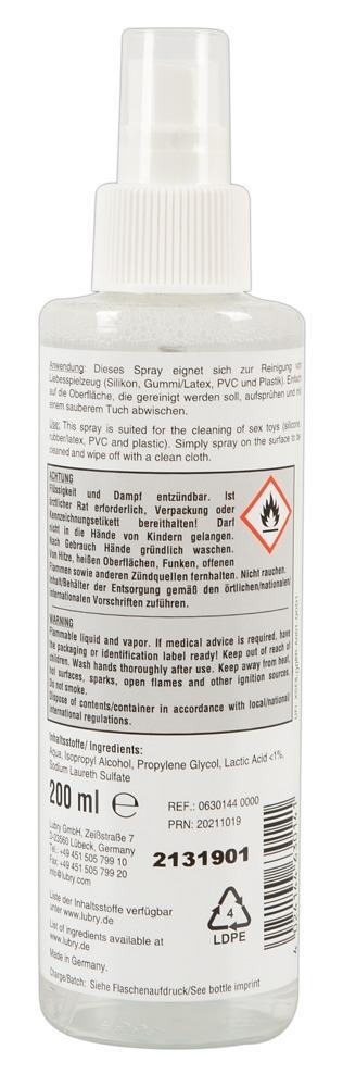 Special Cleaner dezinfekční přípravek na erotické pomůcky 200 ml - Obrázek 2