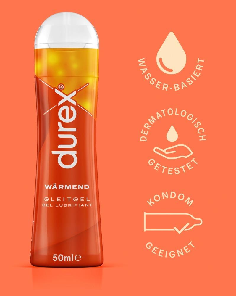 Durex Play Warming hřejivý lubrikační gel 50 ml - Image 2