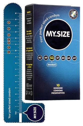 My.Size kondomy 53 mm - 10 ks