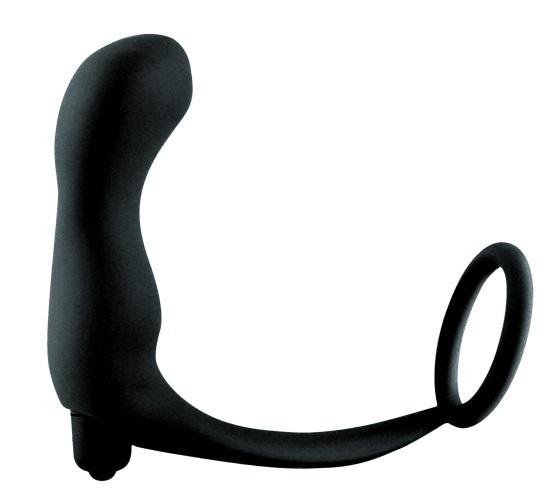 BASIC X vibrační anální kolík s erekčním kroužkem