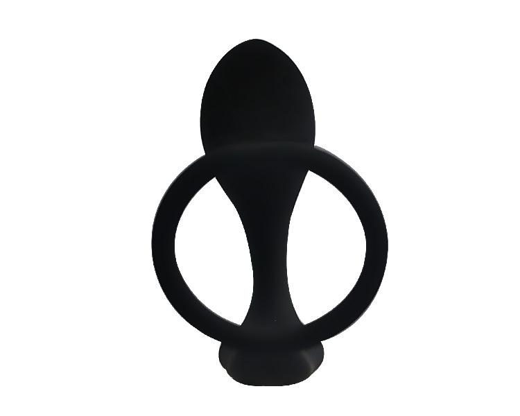 BASIC X Alfi anální kolík s erekčním kroužkem 2v1