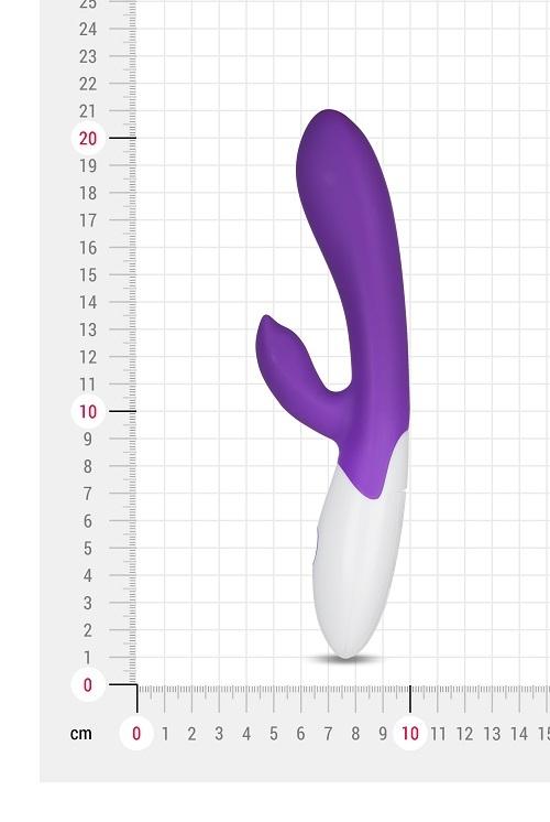 BASIC X Selina Rabbit vibrátor černý