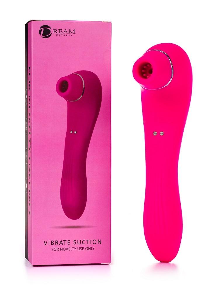 Romant Suction 2v1 stimulátor a vibrátor růžový