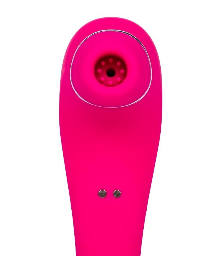 Romant Suction 2v1 stimulátor a vibrátor růžový