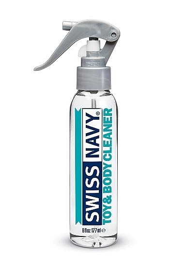Swiss Navy - Toy and Body antibakteriální čistič bez alkoholu 177 ml