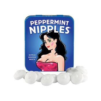 S&F Peppermint Nipples Bonbony ve tvaru bradavek 30 g