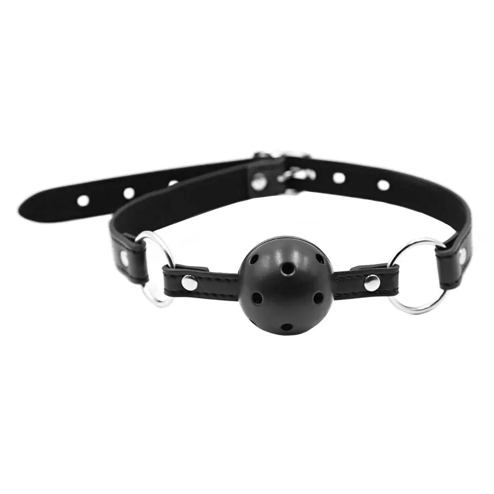 BASIC X prodyšný roubík černý - Obrázek 4