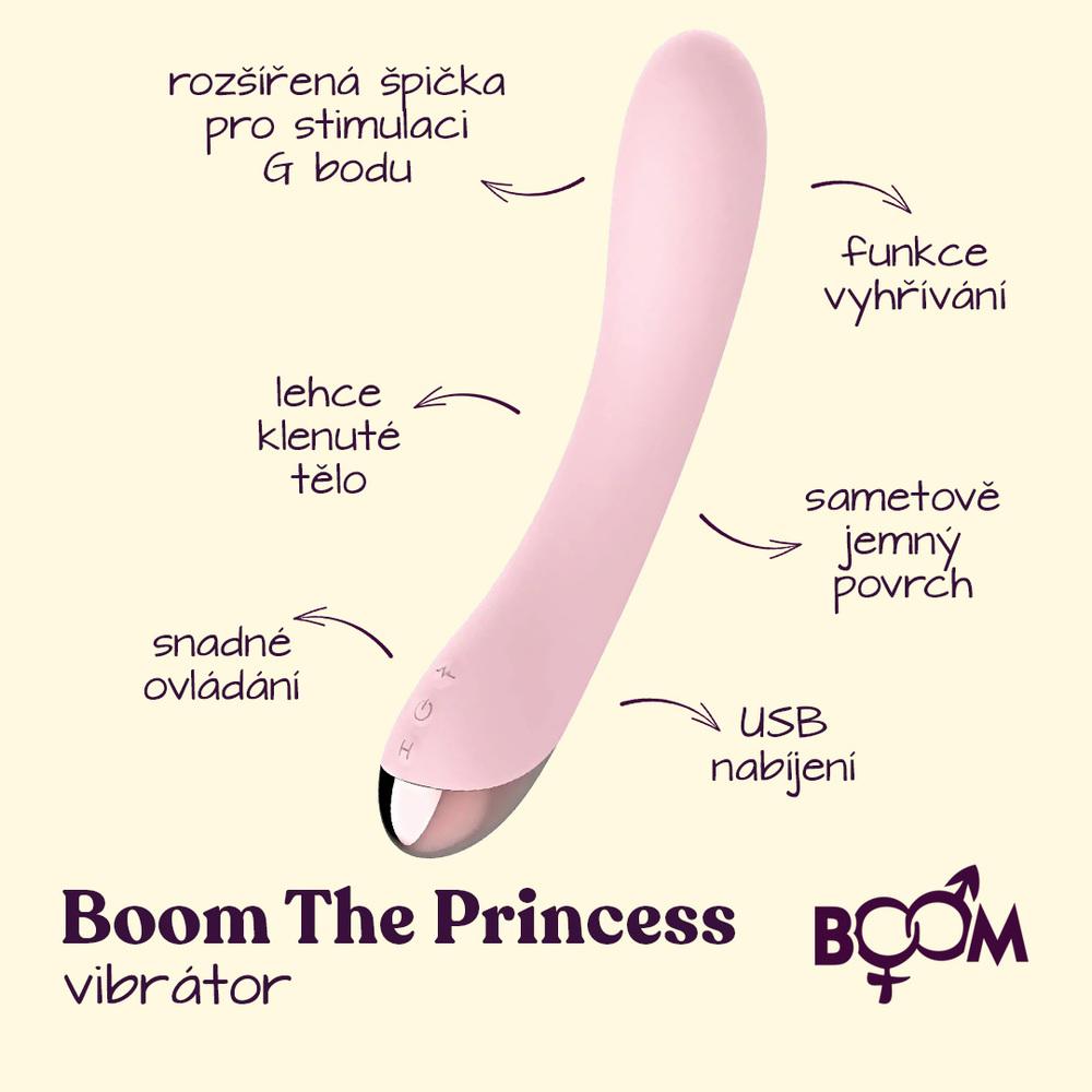 BOOM The Princess vibrátor růžový - Image 2
