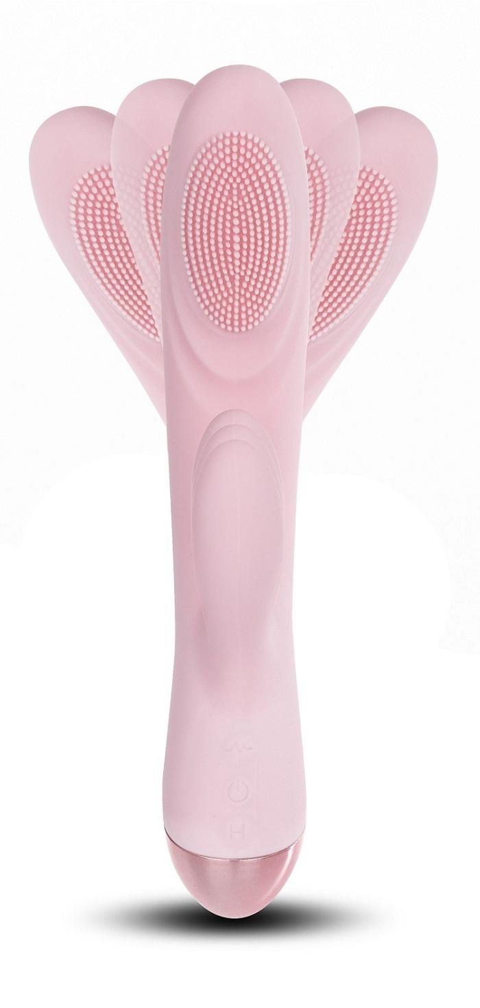 BOOM The Queen rabbit vibrátor růžový