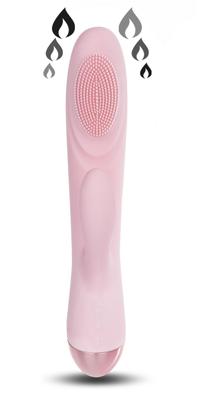 BOOM The Queen rabbit vibrátor růžový