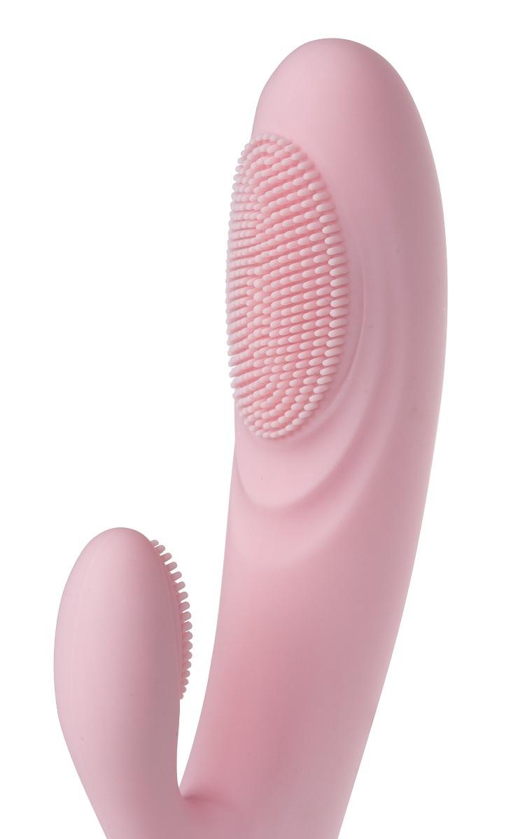 BOOM The Queen rabbit vibrátor růžový