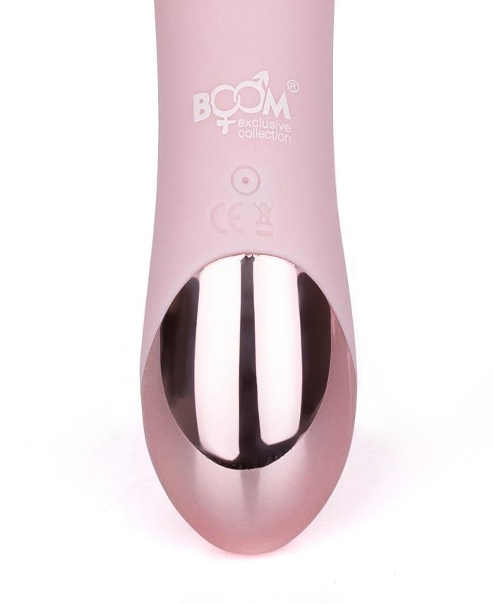 BOOM The Queen rabbit vibrátor růžový