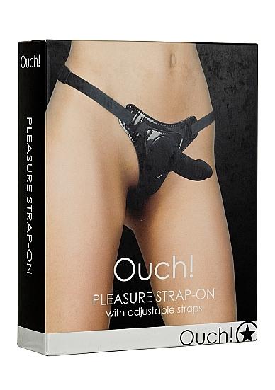 Ouch! Připínací penis - černý - Image 2