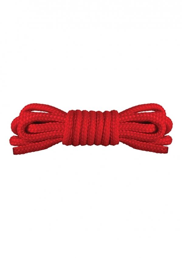 Japanese Bondage lano 1,5 m - červené