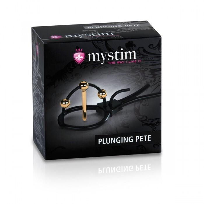 Mystim Elektro sex - Plunging Pete Korunka na penis se sondou - Image 5