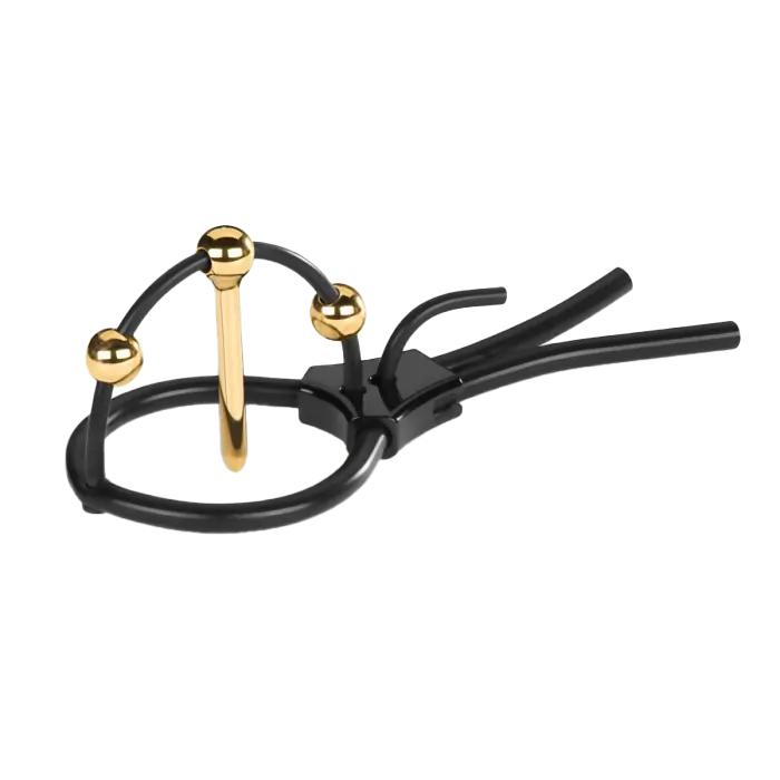 Mystim Plunging Pete - elektro korunka na penis se sondou