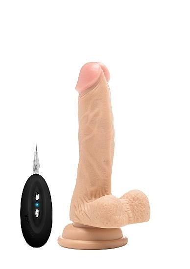 S-Line RealRock Vibrační penis 18 cm - tělový