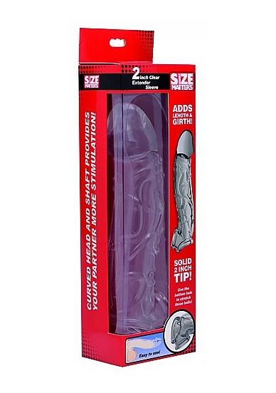 Návlek na penis prodlužující - transparentní - Obrázek 3