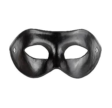 Ouch! Maska na oči - imitace černá kůže