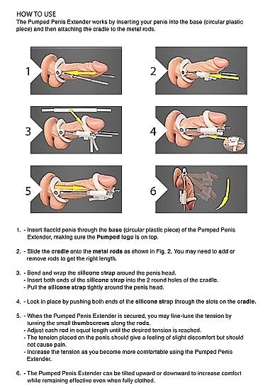 Penis Extender zvětšovač penisu bílý (obrázek 5)