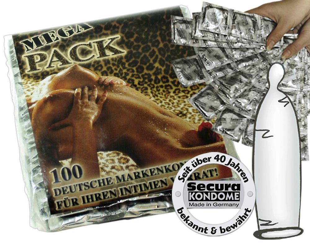 Secura kondomy Transparent - 50 ks