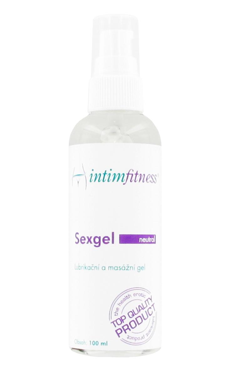 Levně Intimfitness Sexgel lubrikační gel neutral 100 ml