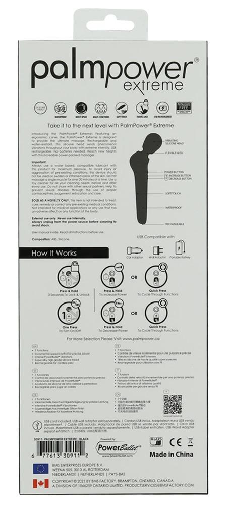 Palmpower Extreme masážní hlavice – růžová