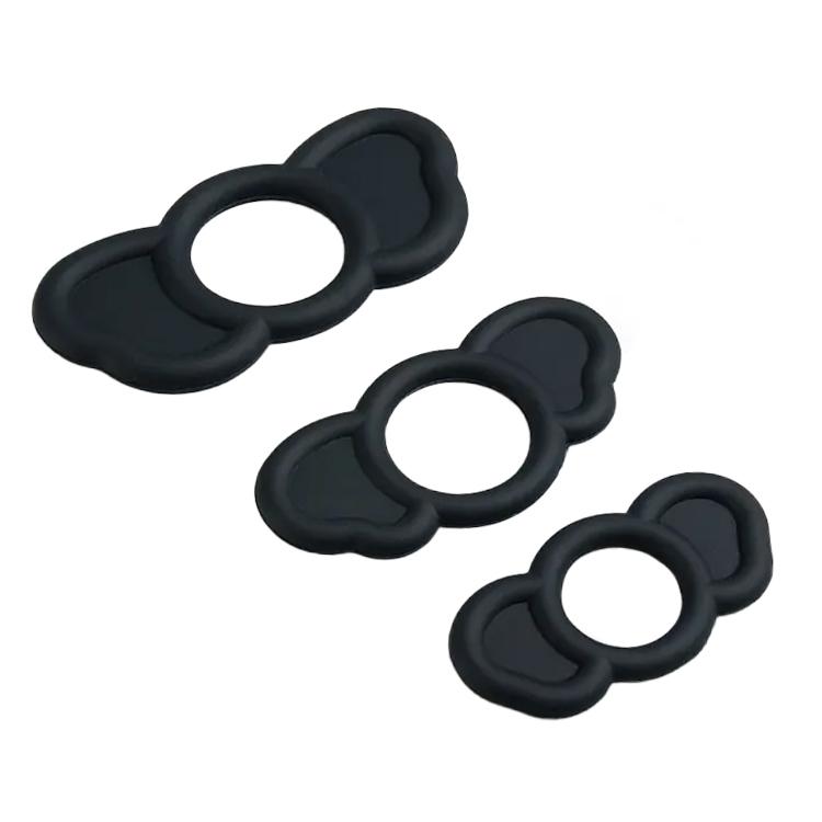 BASIC X Elephant silikonové erekční kroužky 3 ks