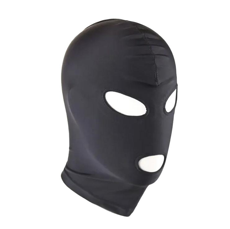 Levně BASIC X maska na obličej s otvory pro oči a ústa černá