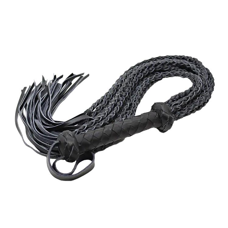 BASIC X důtky pletené černé