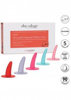 She-Ology set dilatátorů pro trénování svalů při vaginismu 5 ks