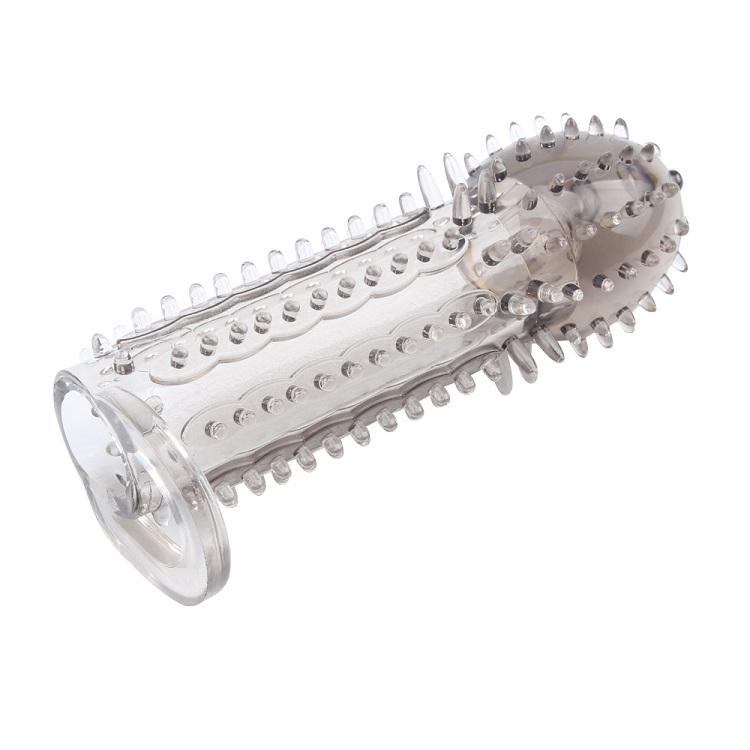 SuperMe Nubby stimulační a prodlužující návlek na penis - Image 2