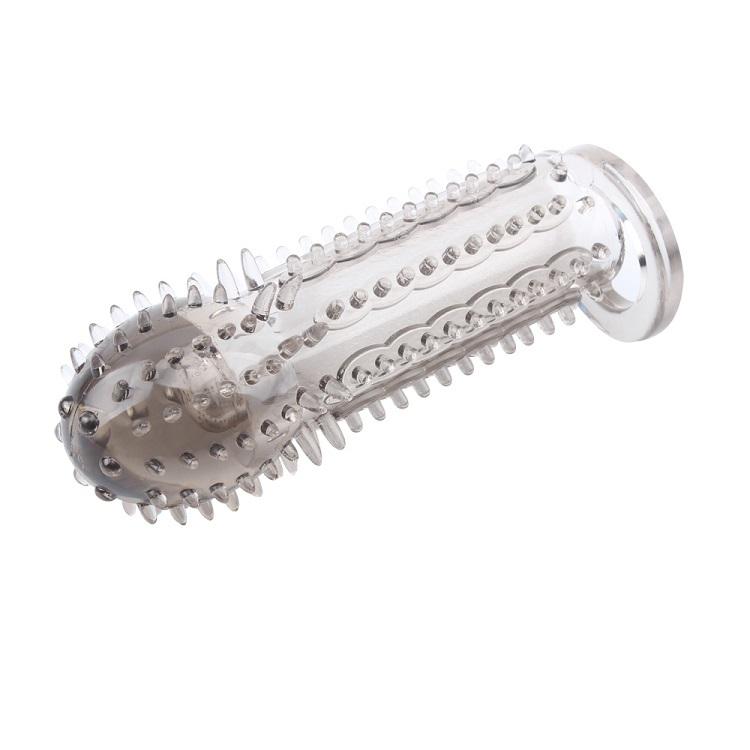 SuperMe Nubby stimulační a prodlužující návlek na penis - Image 3