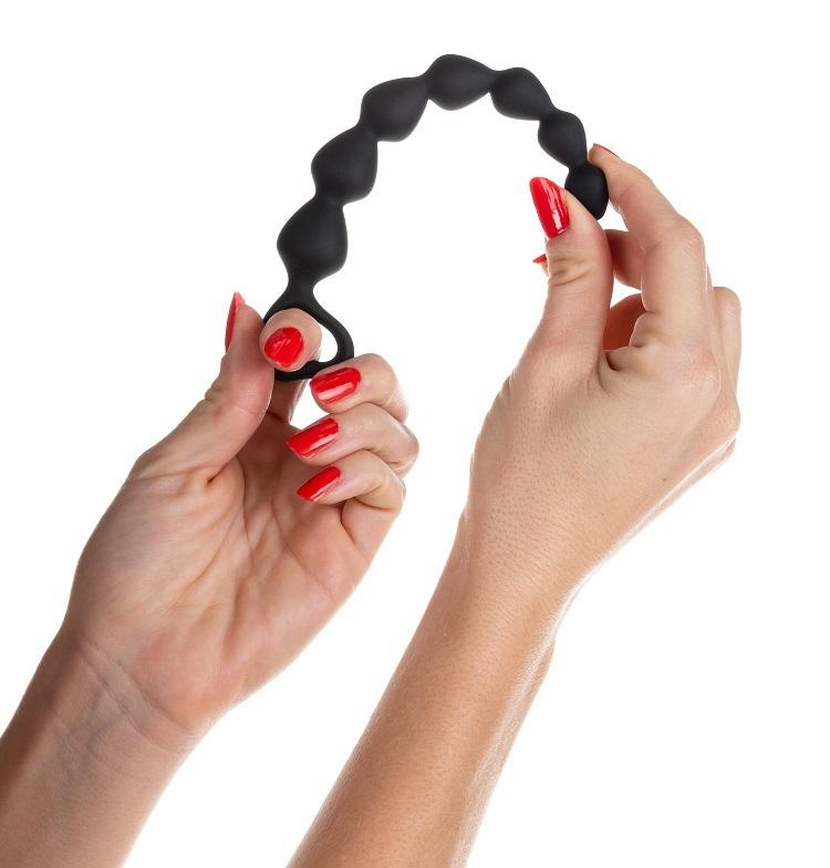 BASIC X Anální korále vel. S černé - Obrázek 5