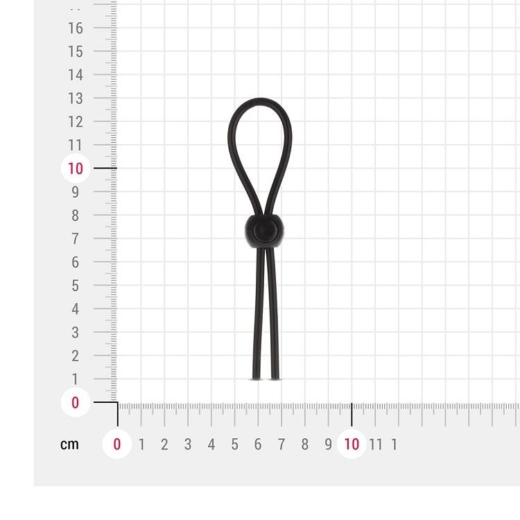 BASIC X Erekční smyčka jednoduchá černá - Obrázek 6