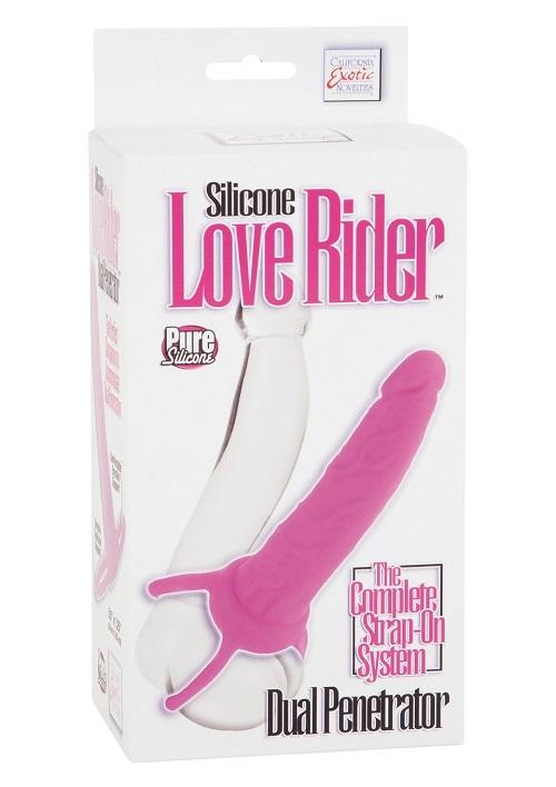 Dual Anální Dildo - stimulace vaginální i anální najednou Pink - Image 2