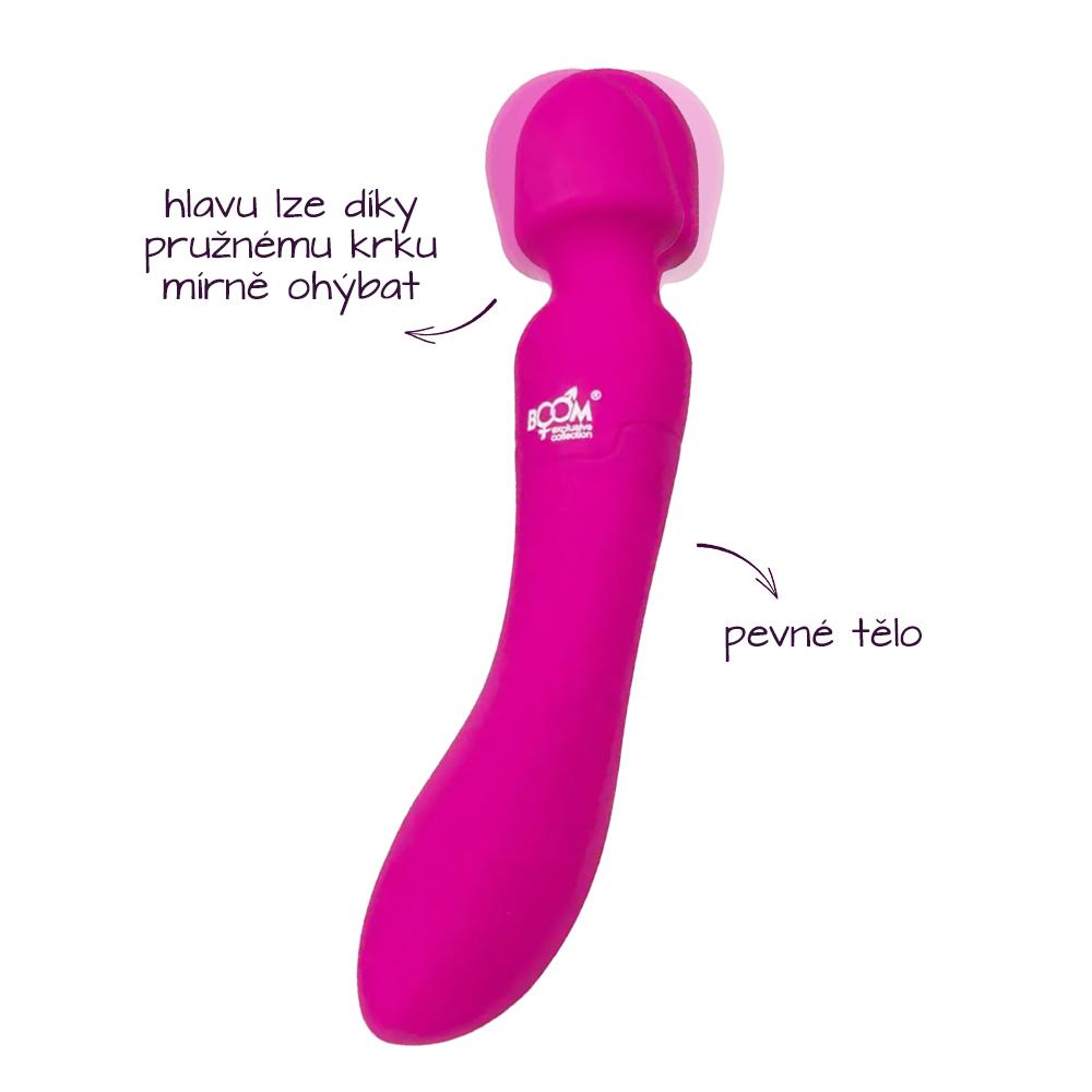 BOOM Twinhead masážní hlavice 2v1