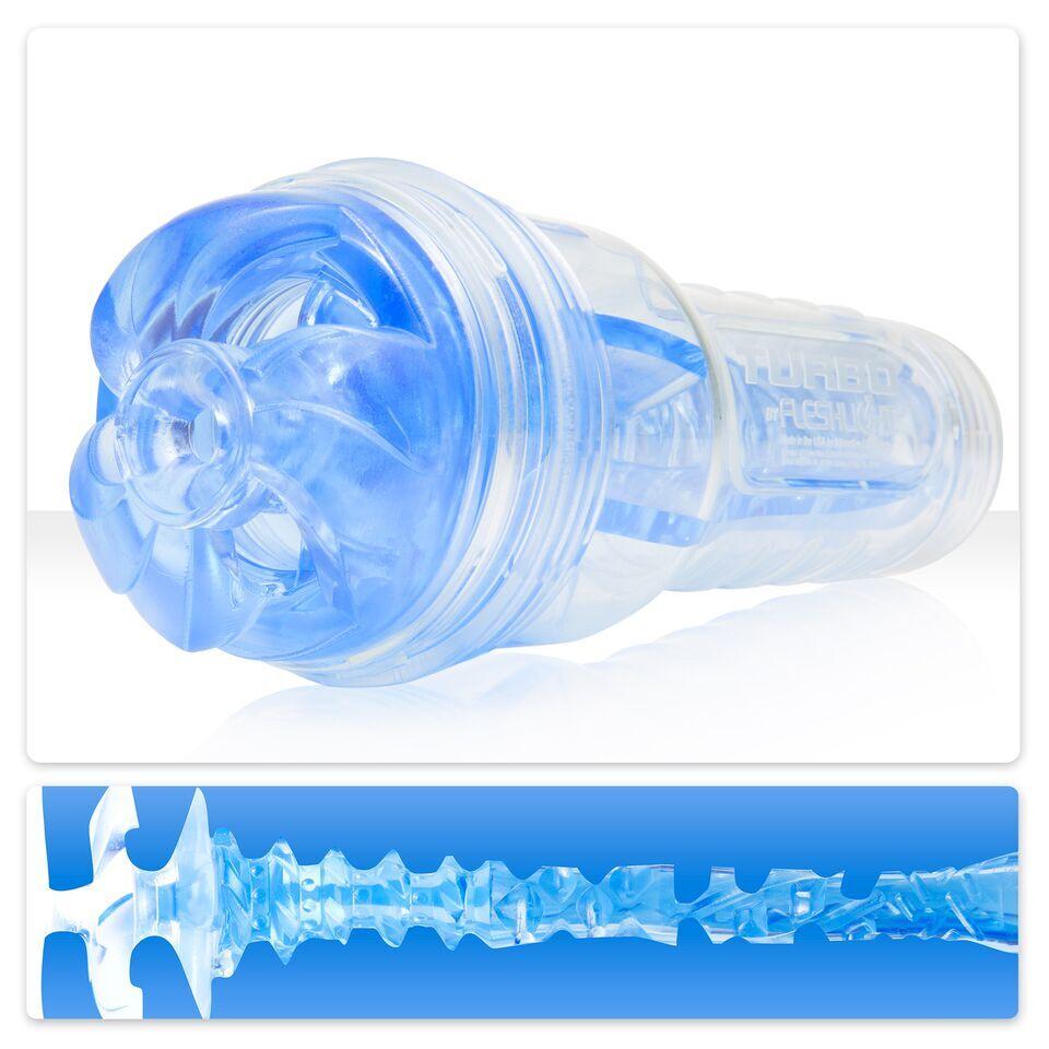 Fleshlight Turbo Thrust Blue Ice - prémiový masturbátor pro muže