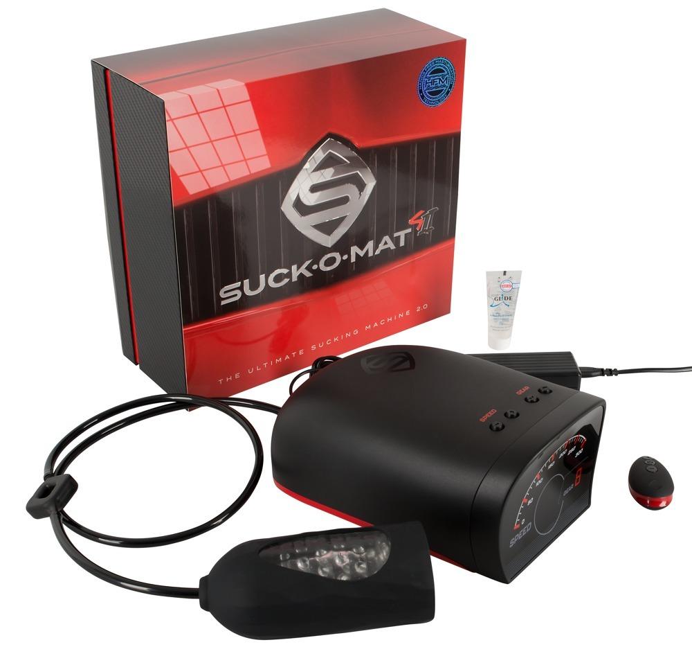 Suck-O-Mat 2.0 Vibrační masturbátor s hands-free technologií